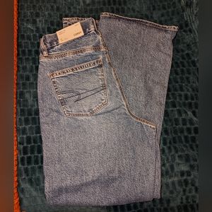 6 or 28W American eagle jeans curvy 90s bootcut